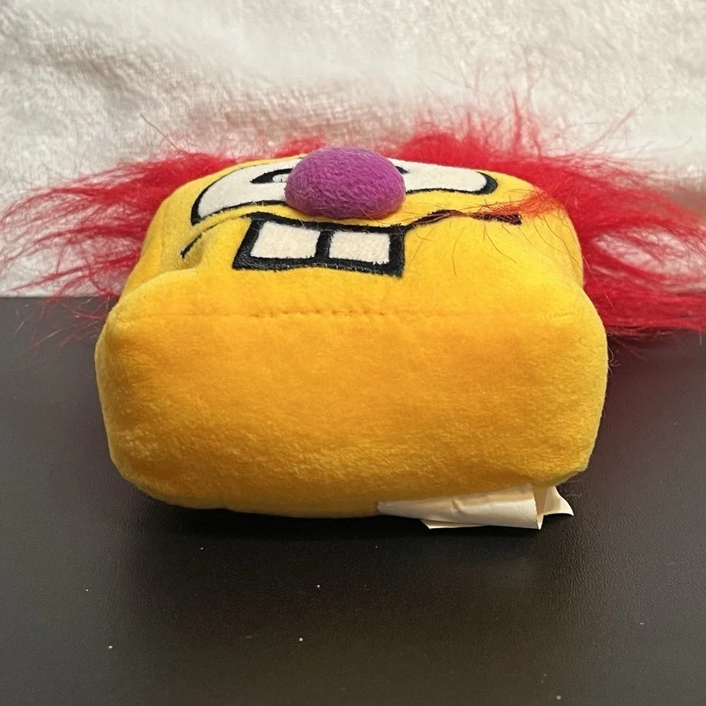 2006 FurrBallz Talking Dee Hey BlockHead Plush Slammer Works Red Hair Walmart